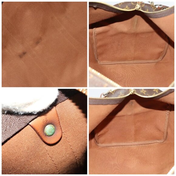 LOUIS VUITTON Monogram Keepall Bandouliere 55 Boston Bag M41414 LV Auth 138728 - Picture 15 of 16